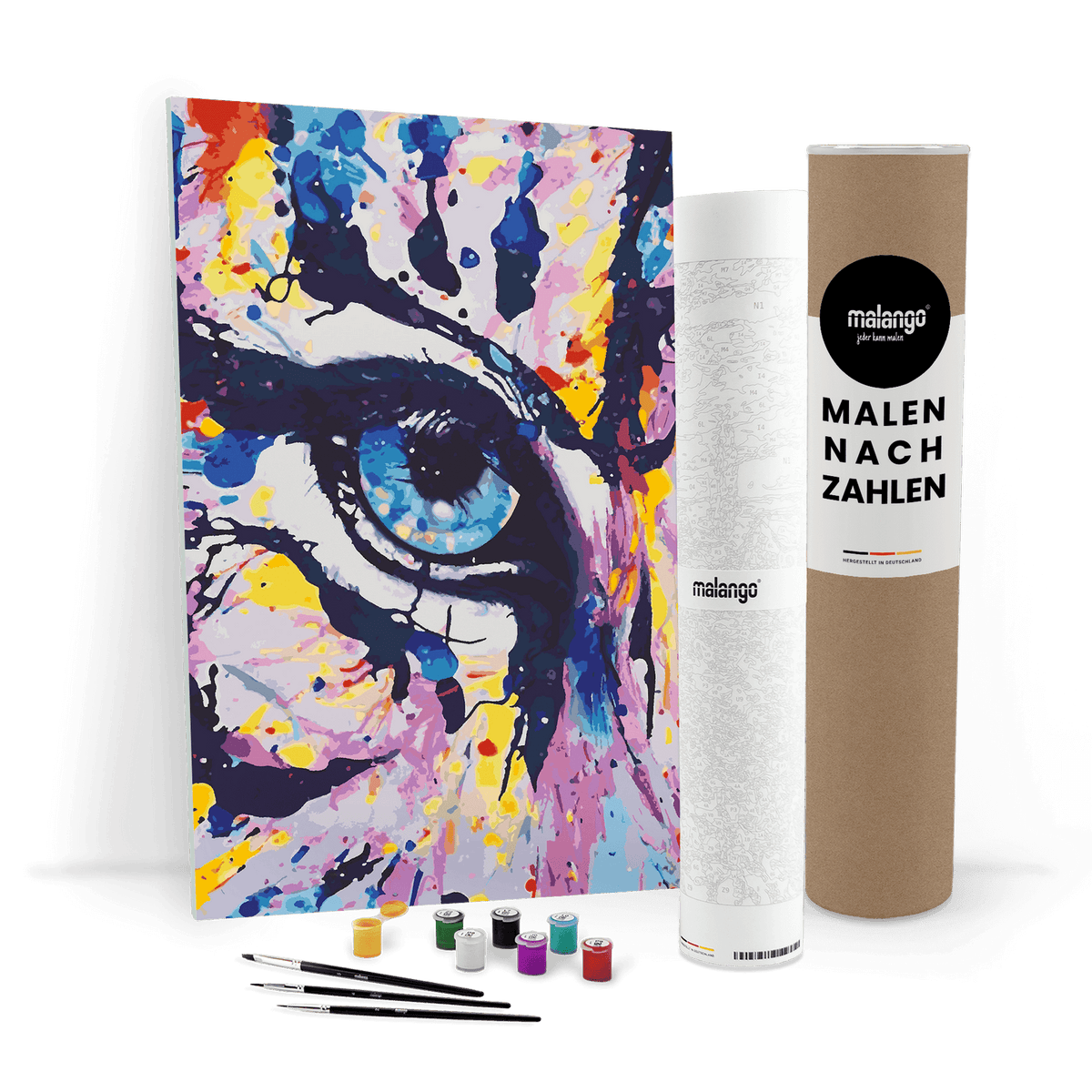 Malen nach Zahlen - Tiger Tamara T1