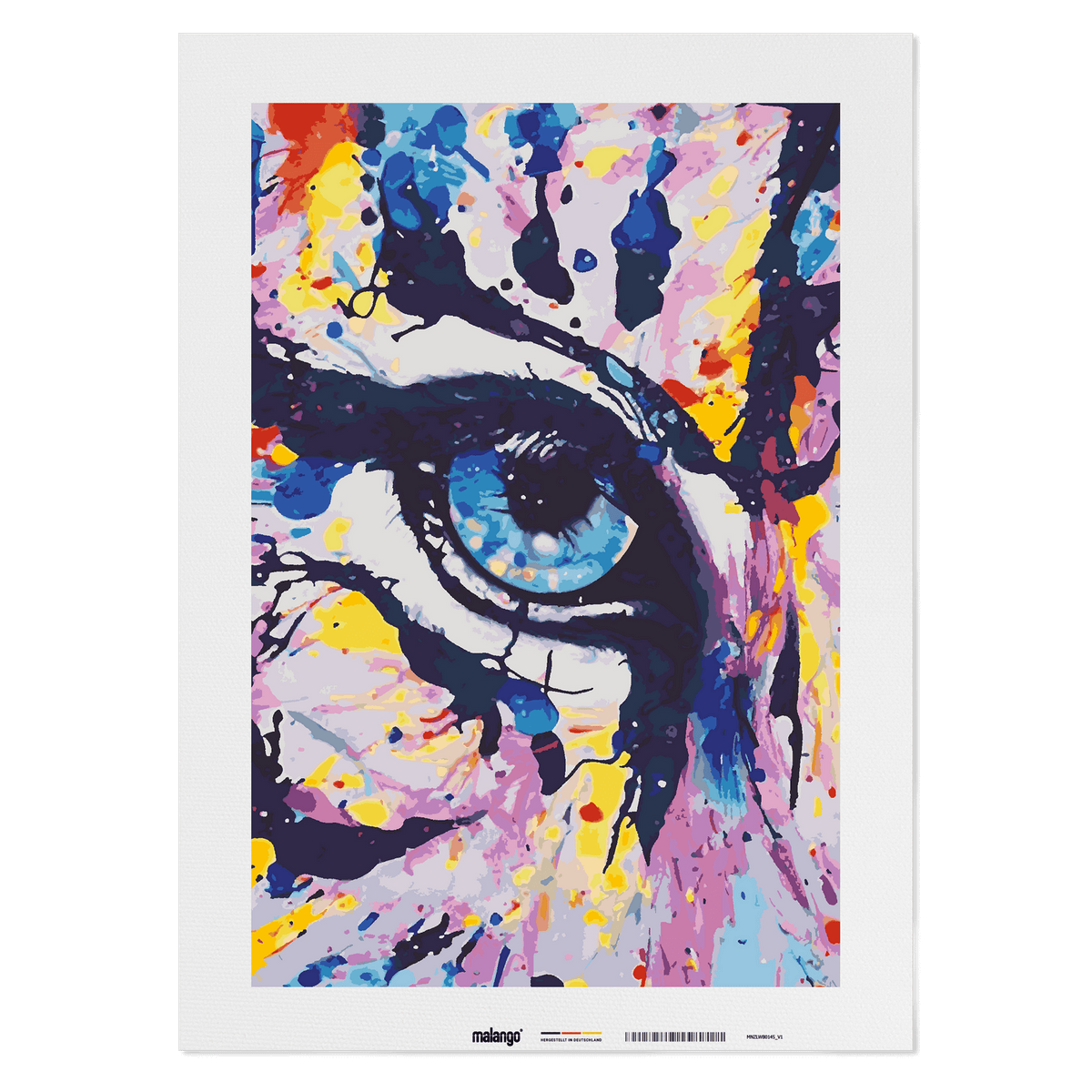 Malen nach Zahlen - Tiger Tamara T1