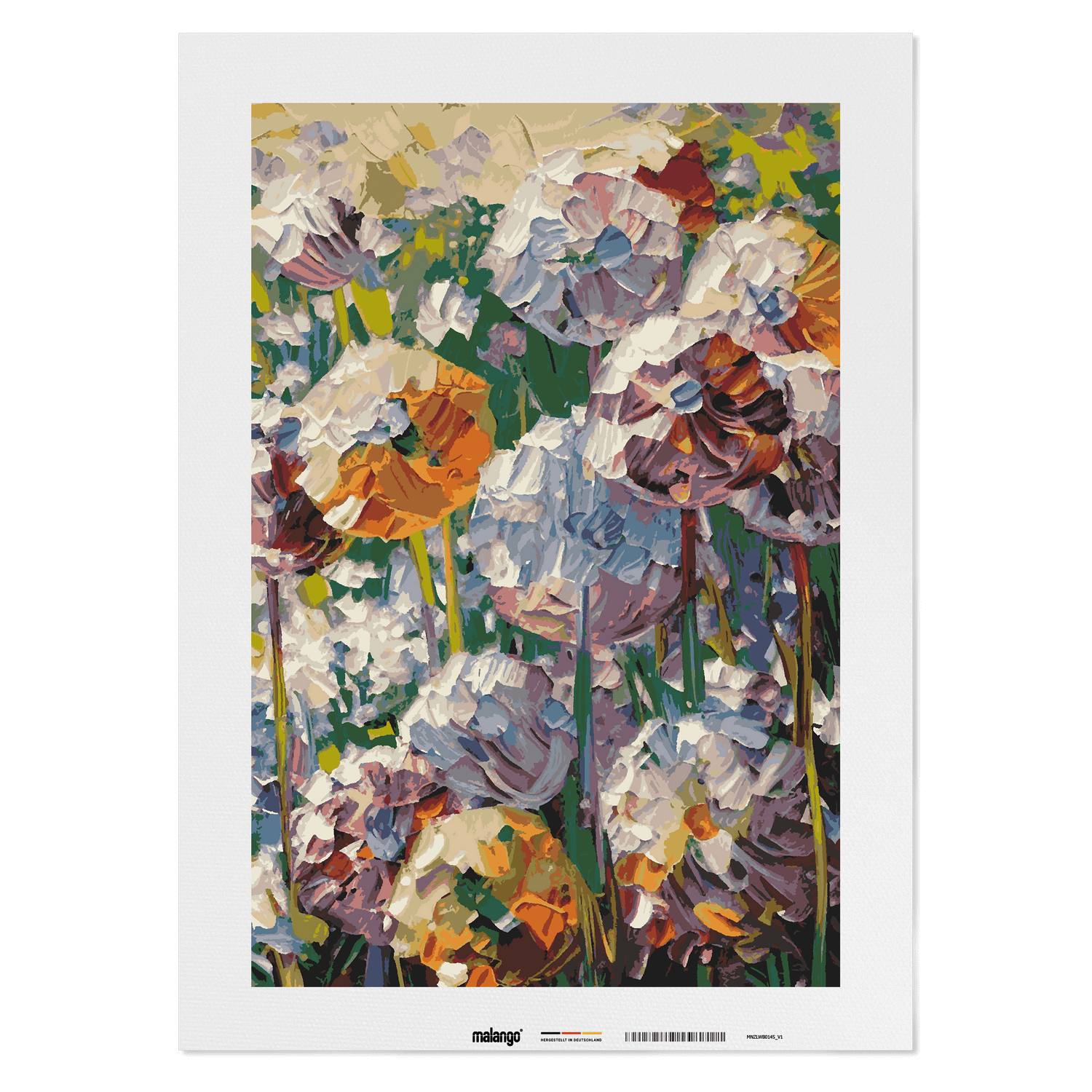 Malen nach Zahlen - Blumen Paradiso