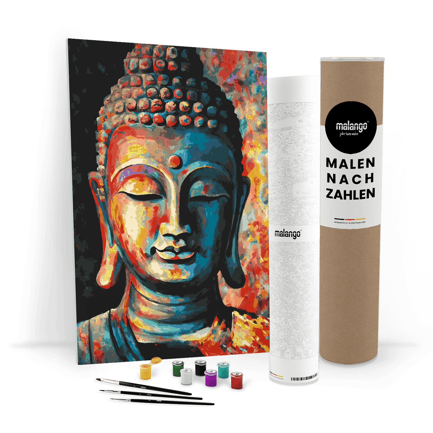Malen nach Zahlen - Buddha Modern Art
