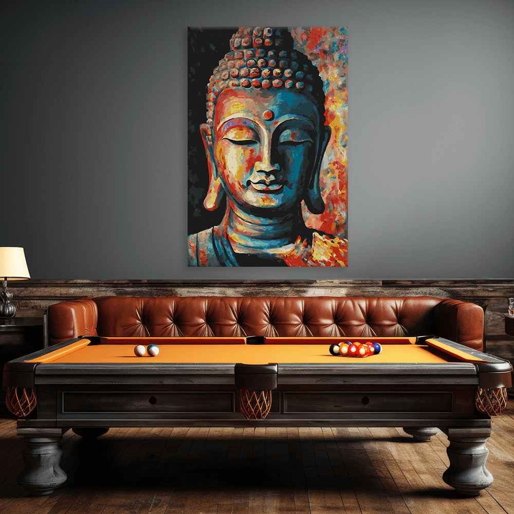 Malen nach Zahlen - Buddha Modern Art