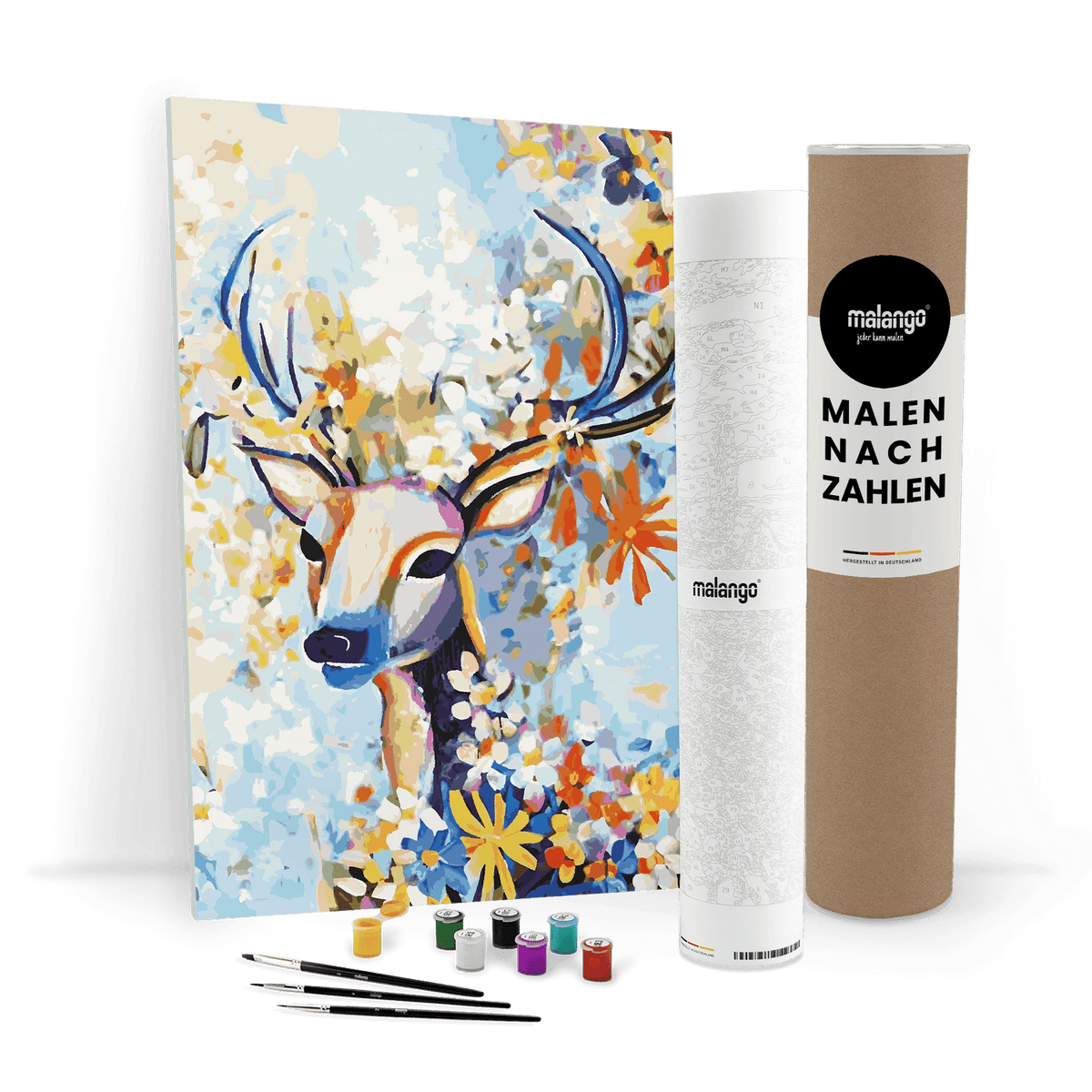 Malen nach Zahlen - Hirsch Heiko