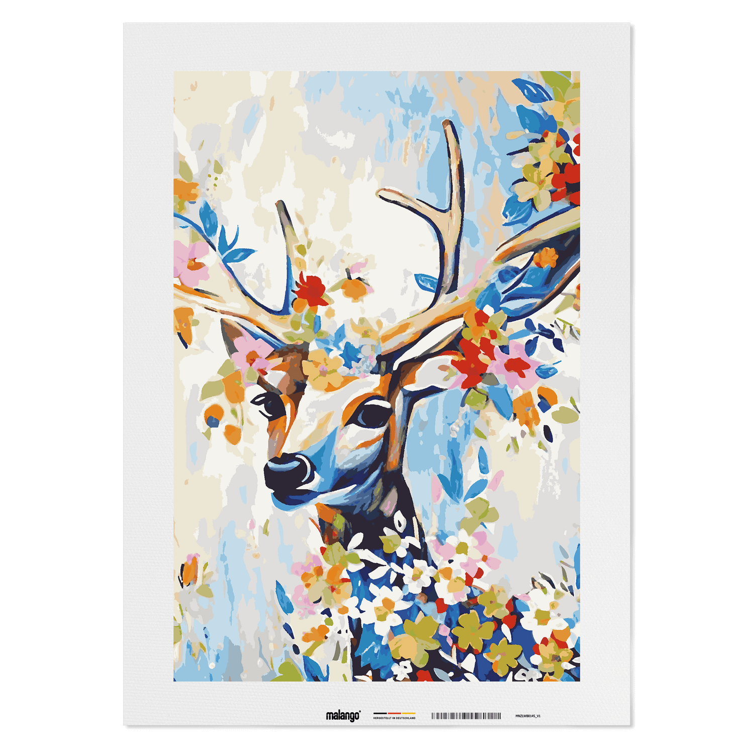 Malen nach Zahlen - Hirsch Hugo