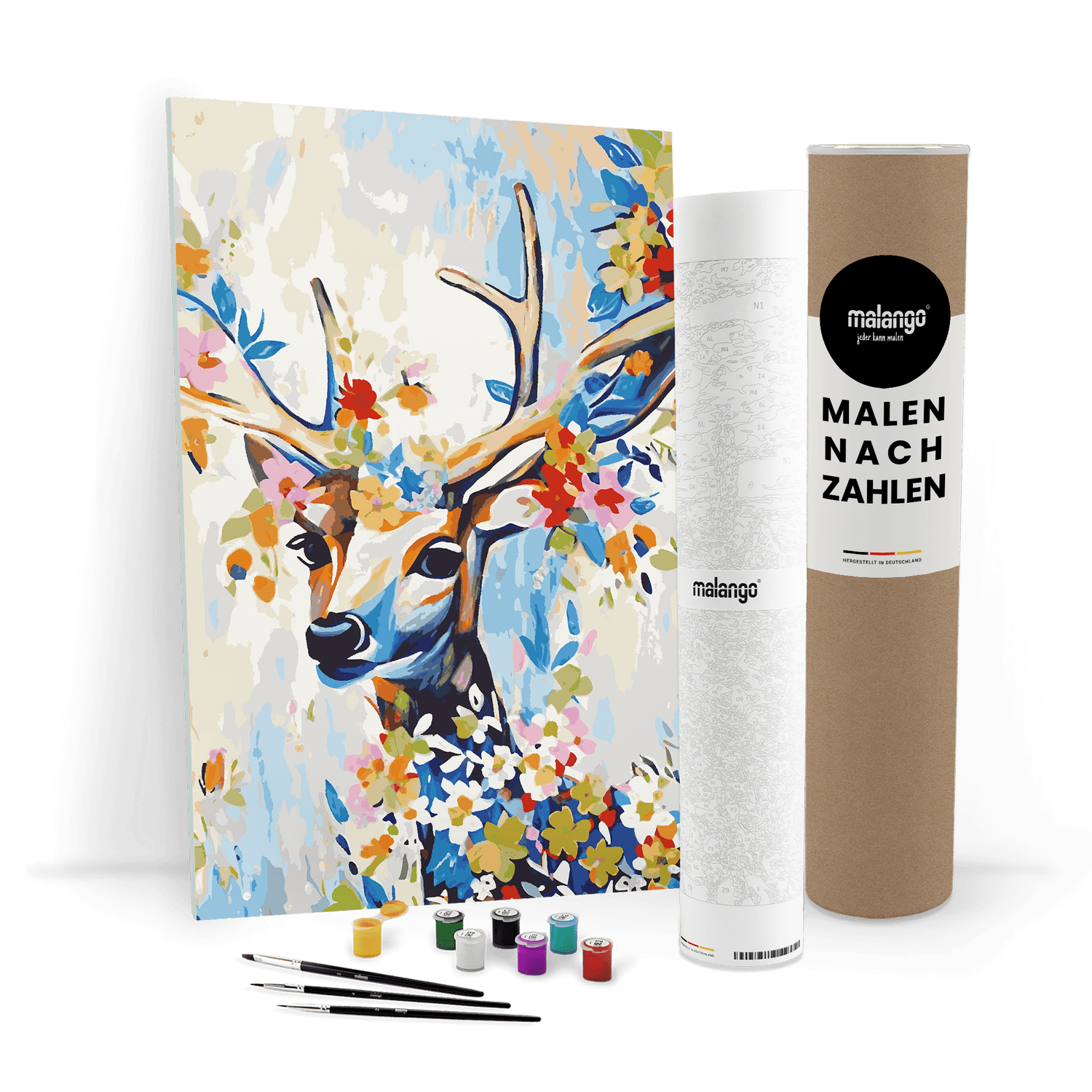 Malen nach Zahlen - Hirsch Hugo