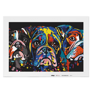 Malen nach Zahlen - Hunde Homies