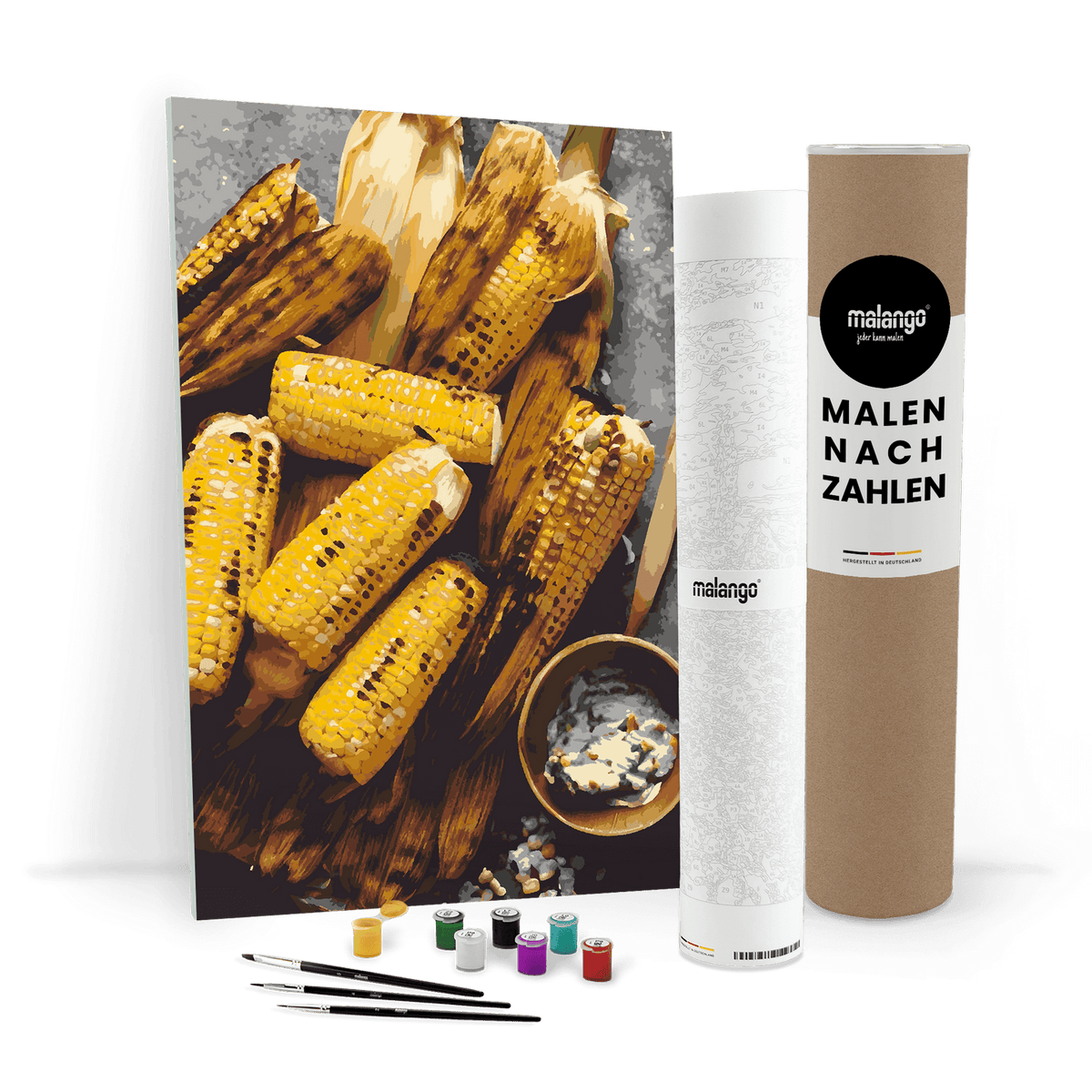 Malen nach Zahlen - Ode an den Maiskolben