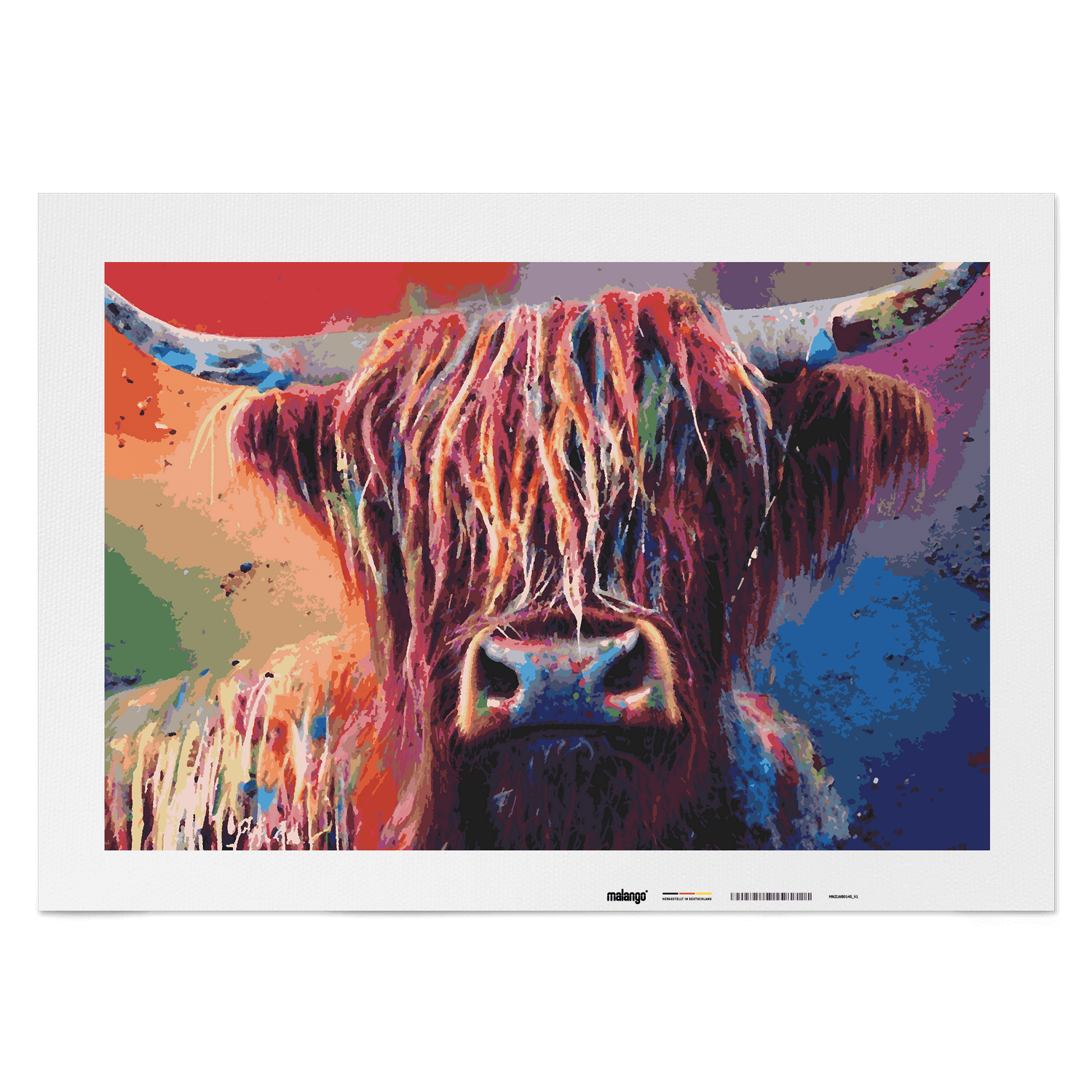 Malen nach Zahlen - Bulle Blossom