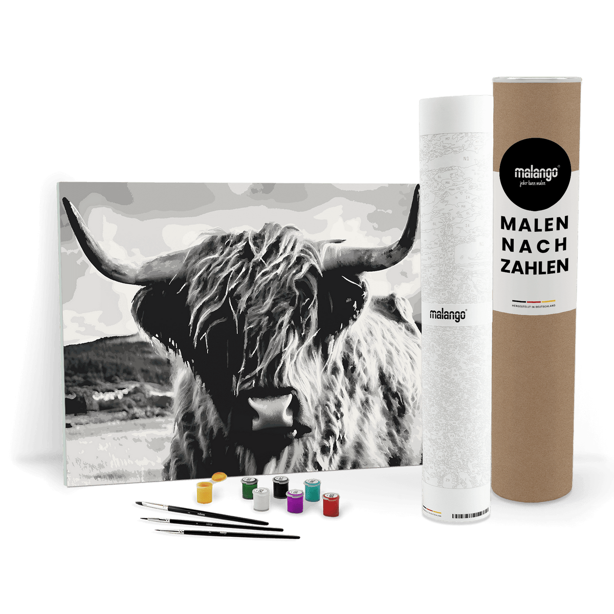 Malen nach Zahlen - Bulle Bobby