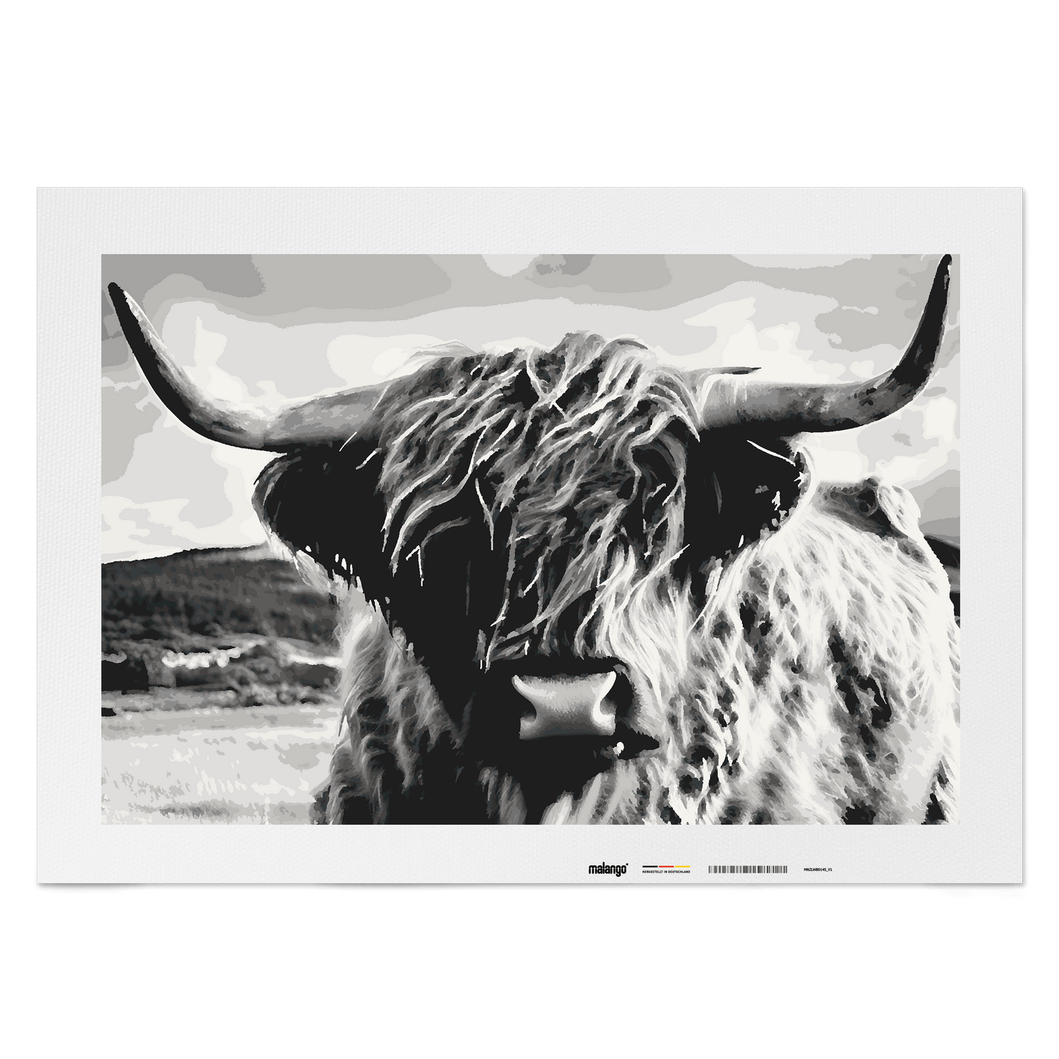 Malen nach Zahlen - Bulle Bobby