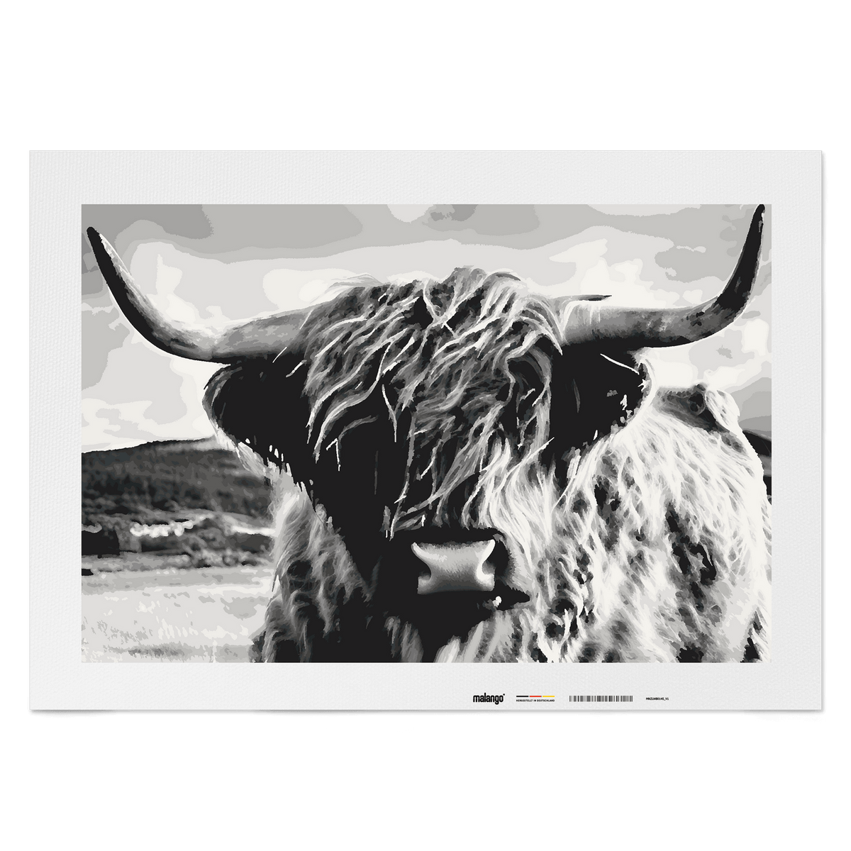 Malen nach Zahlen - Bulle Bobby