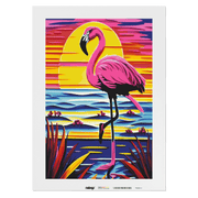 Malen nach Zahlen - Flamingo Ferdinando