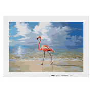 Malen nach Zahlen - Flamingo Flavio