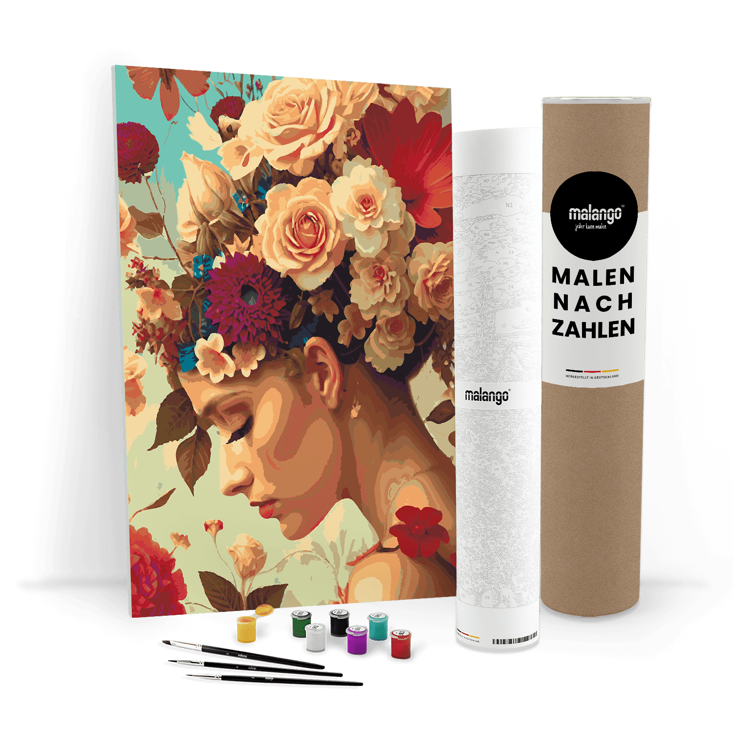 Malen nach Zahlen - Frau Barbara Blumenhaar