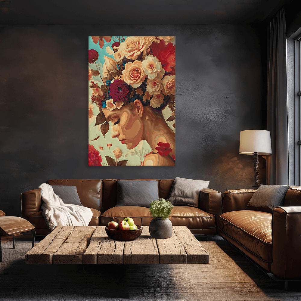 Malen nach Zahlen - Frau Barbara Blumenhaar