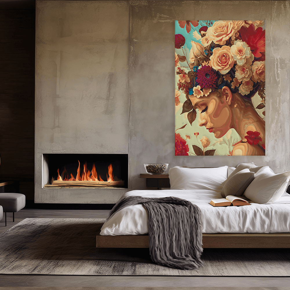 Malen nach Zahlen - Frau Barbara Blumenhaar