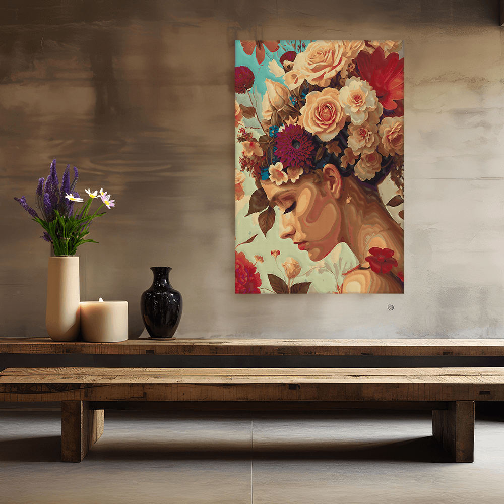 Malen nach Zahlen - Frau Barbara Blumenhaar