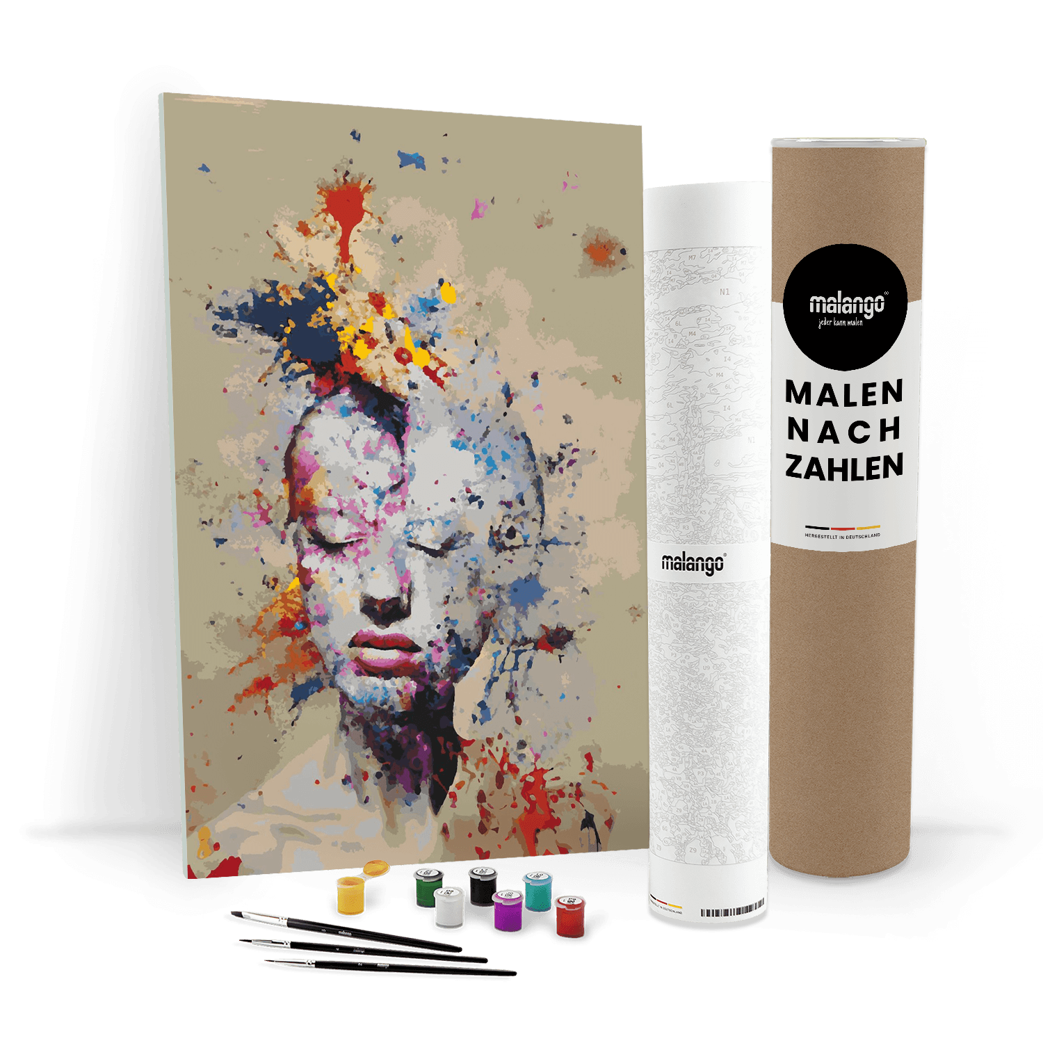 Malen nach Zahlen - Frau Marta Mindblow