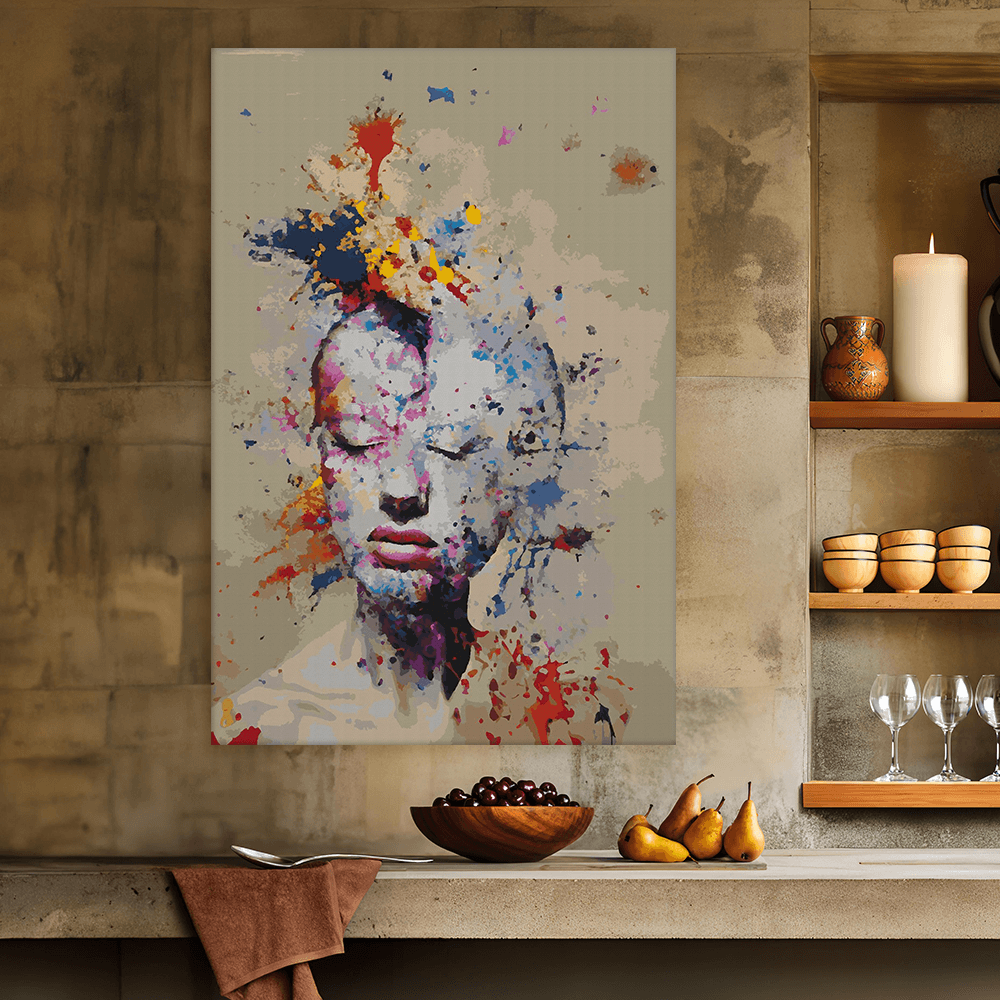 Malen nach Zahlen - Frau Marta Mindblow