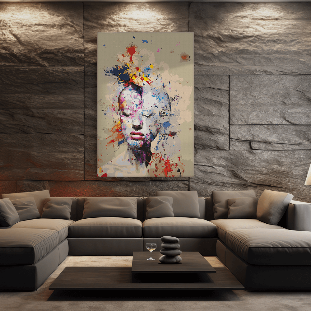 Malen nach Zahlen - Frau Marta Mindblow