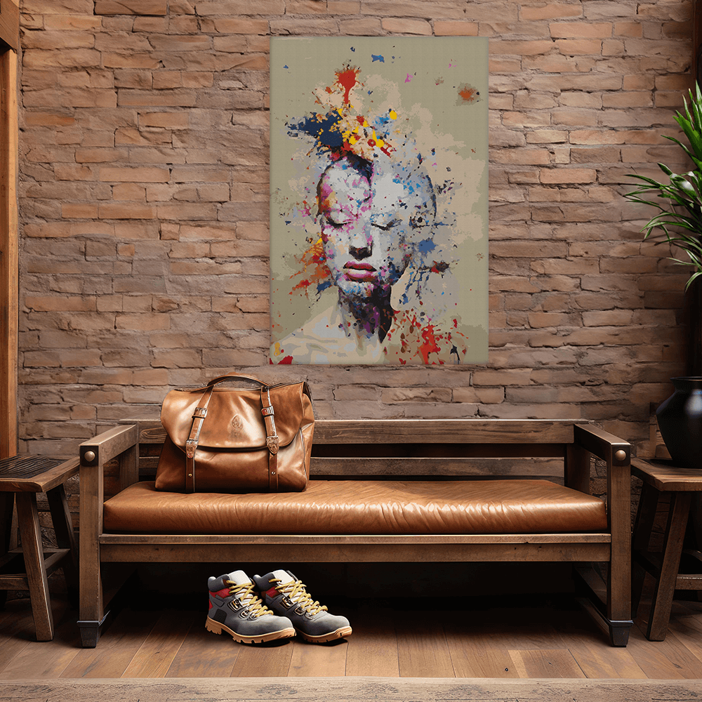 Malen nach Zahlen - Frau Marta Mindblow