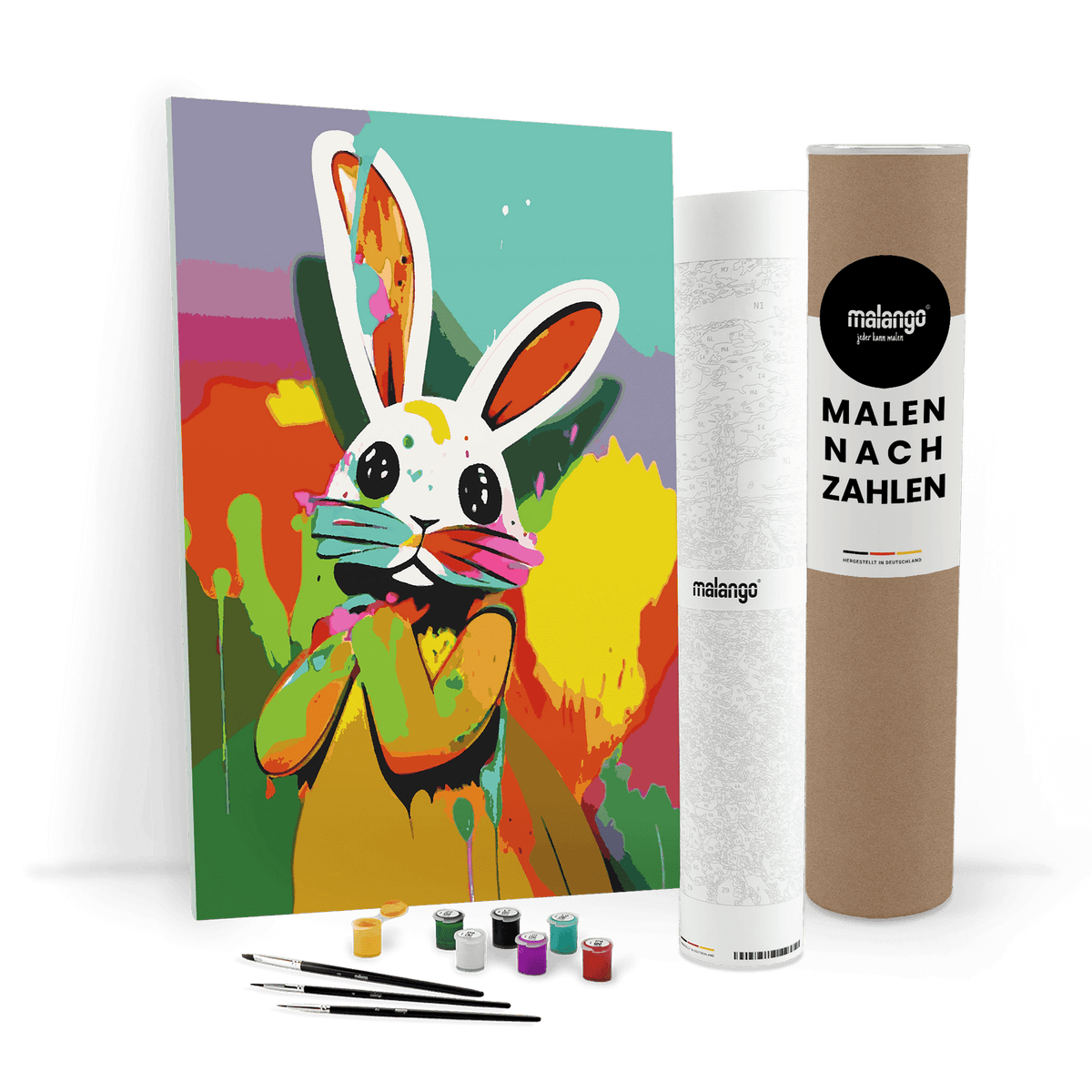 Malen nach Zahlen - Hase Hannibal