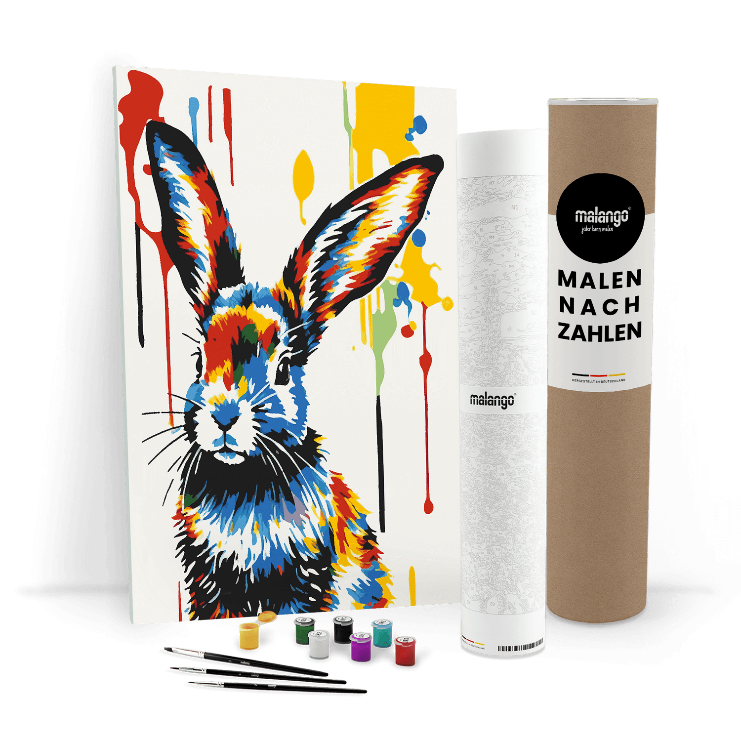 Malen nach Zahlen - Hase Hans