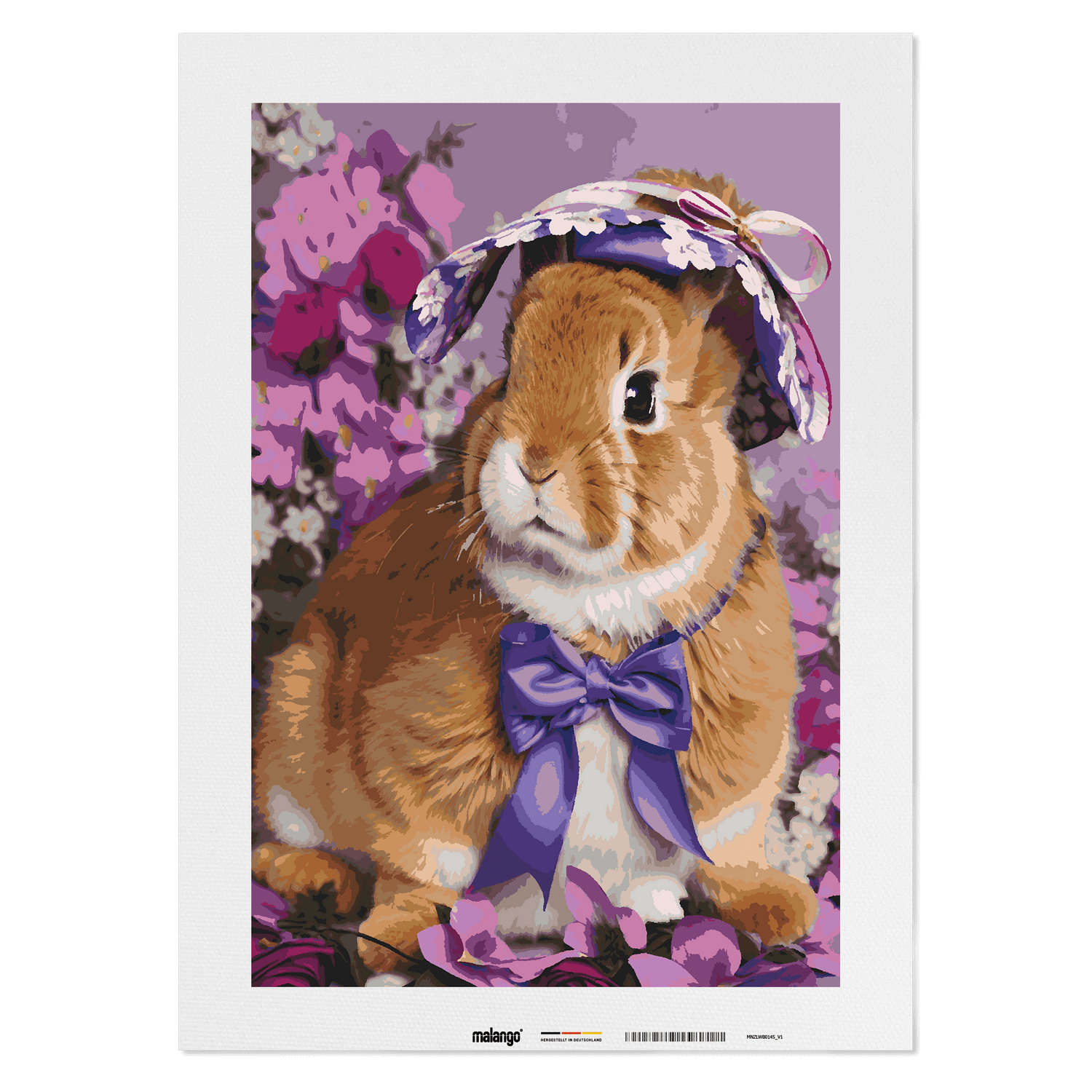 Malen nach Zahlen - Osterhase Ophelia