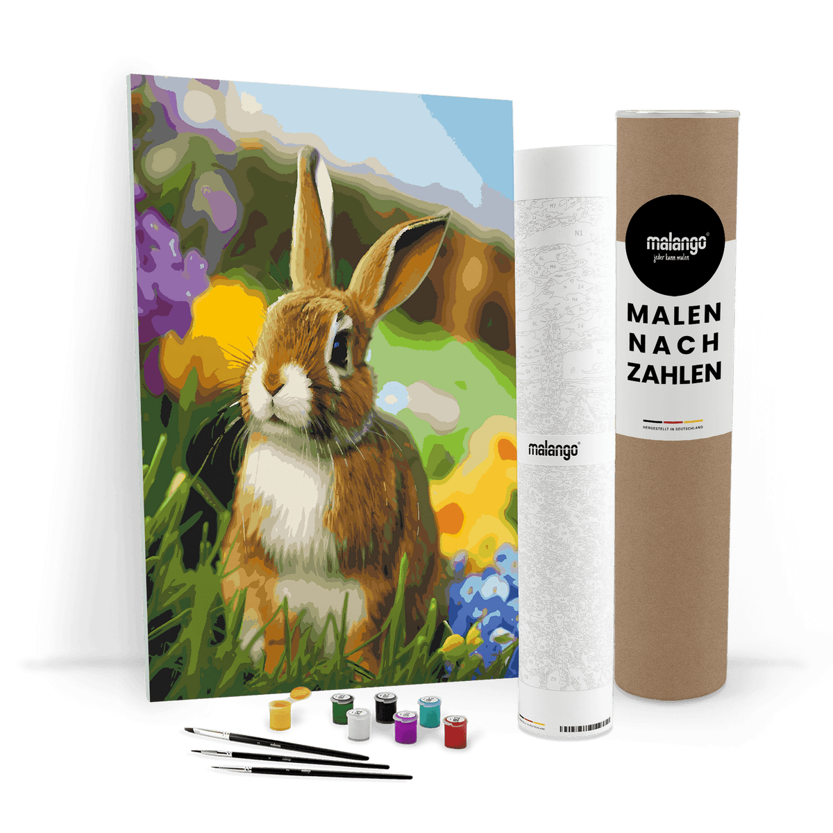 Malen nach Zahlen - Osterhase Otto