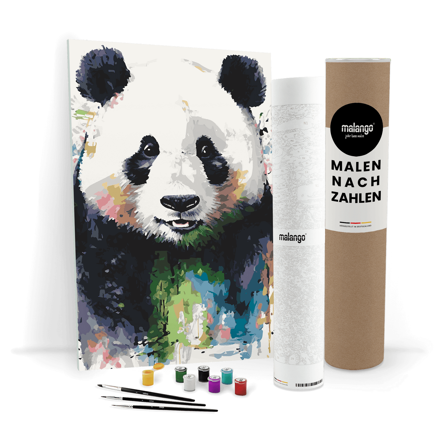 Malen nach Zahlen - Panda Paula