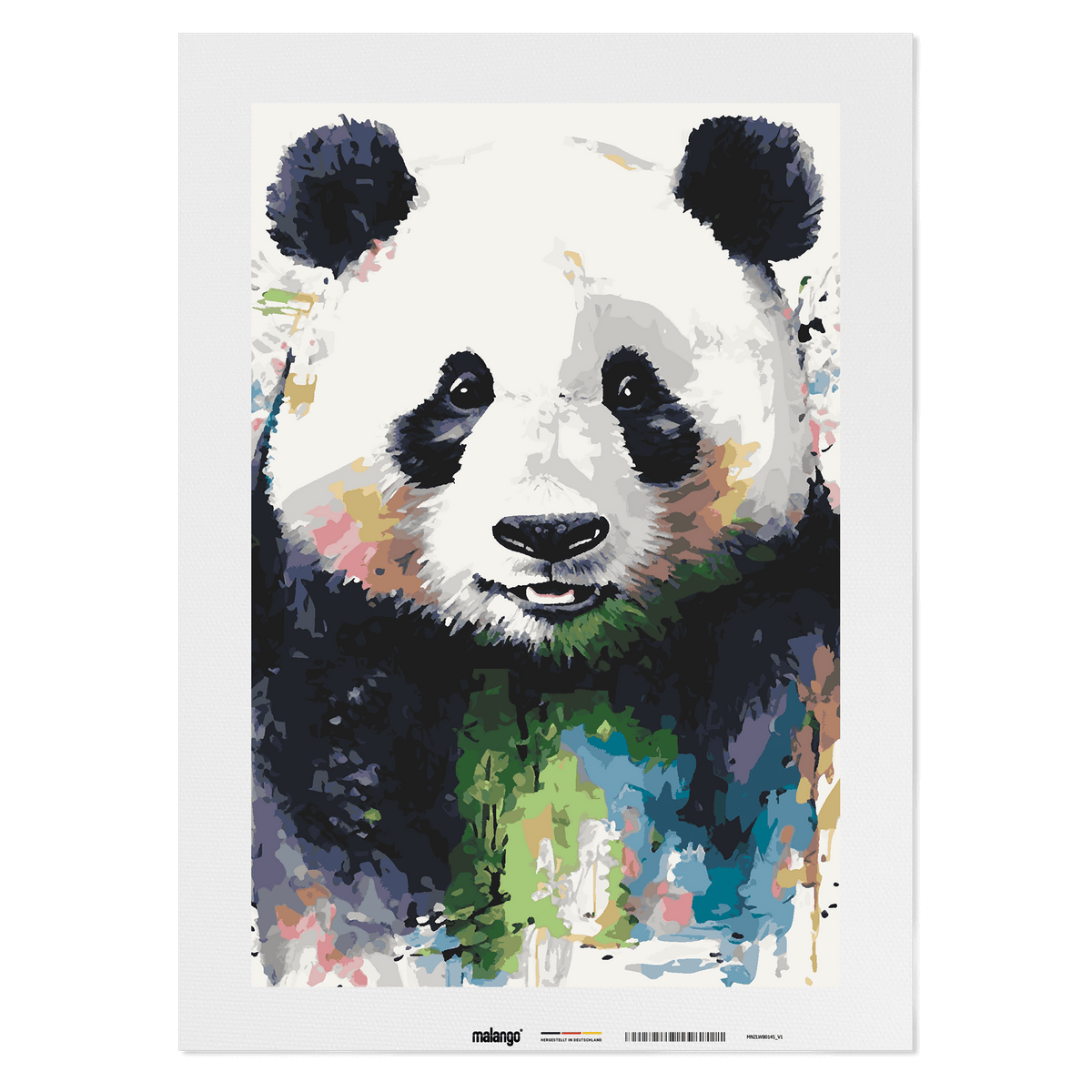 Malen nach Zahlen - Panda Paula