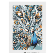 Malen nach Zahlen - Pfau Pablo