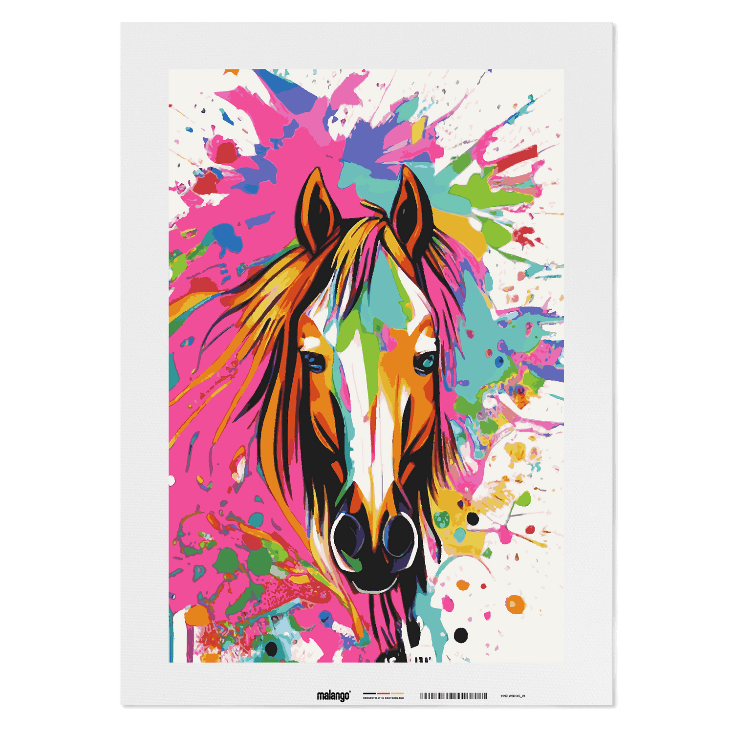 Malen nach Zahlen - Pferd Payo