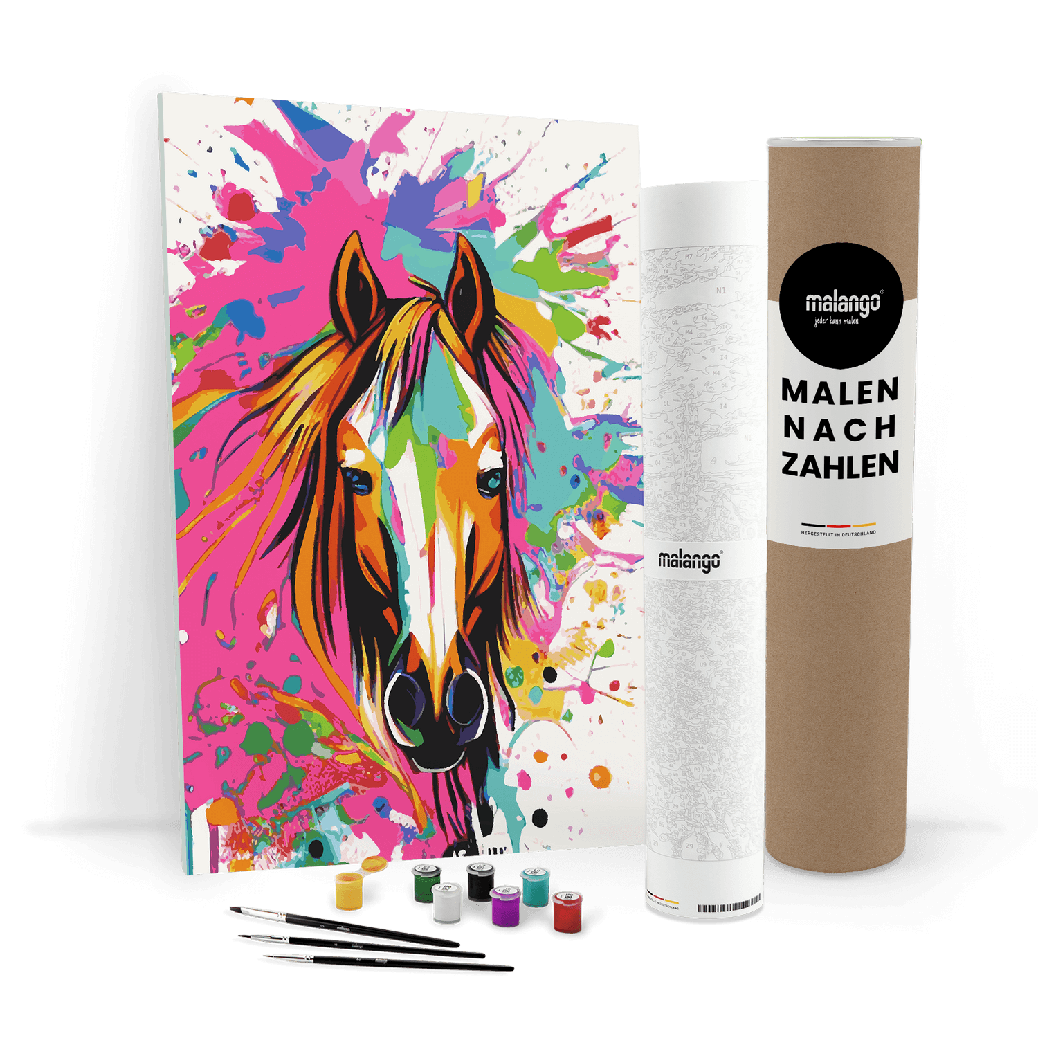 Malen nach Zahlen - Pferd Payo