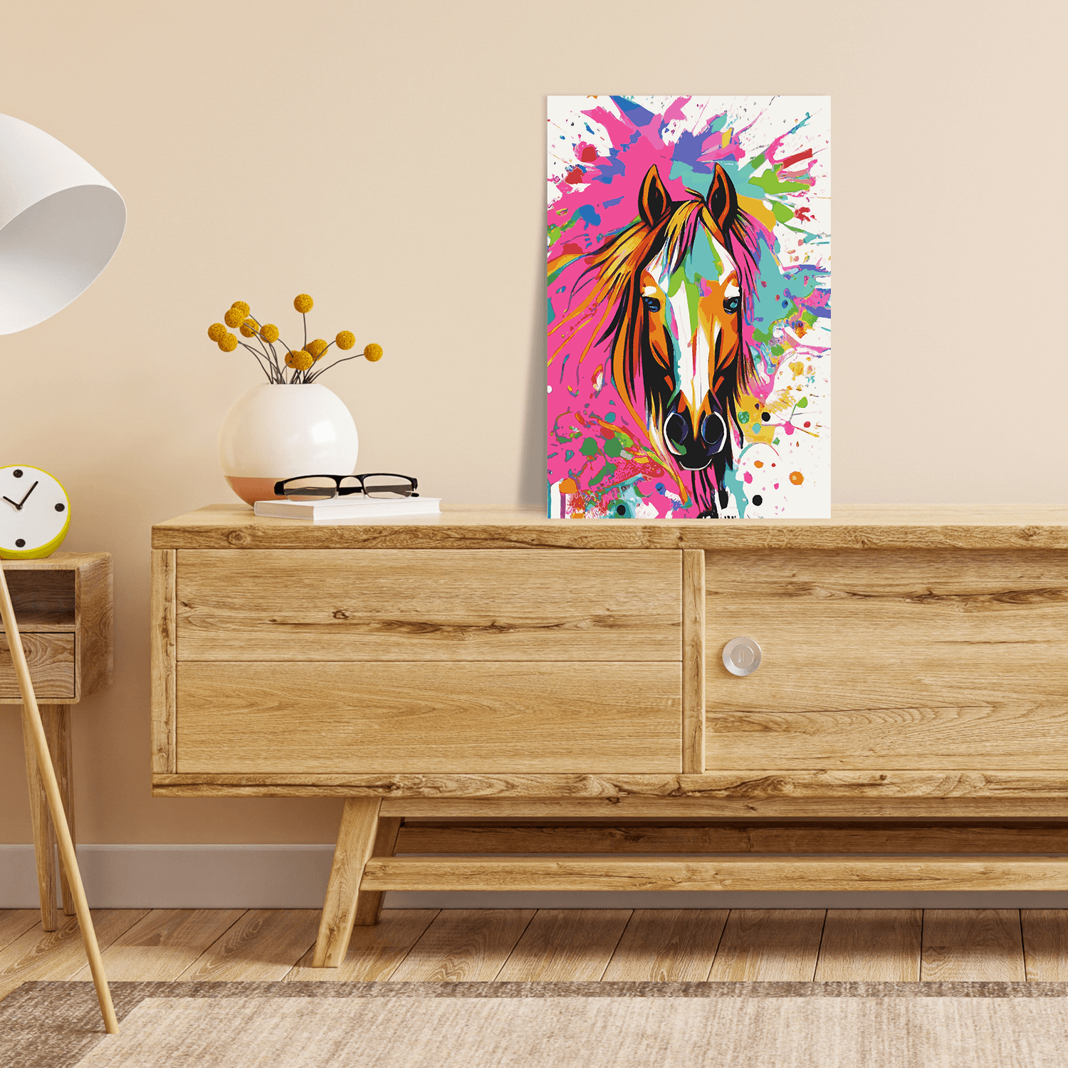 Malen nach Zahlen - Pferd Payo