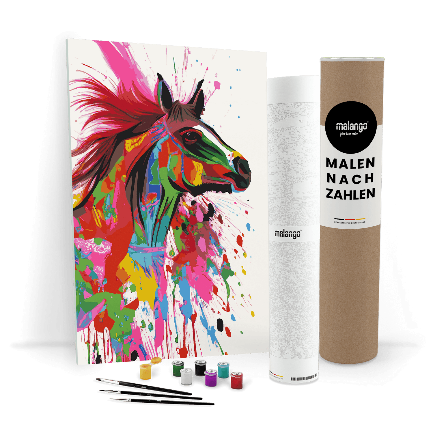 Malen nach Zahlen - Pferd Phantastique