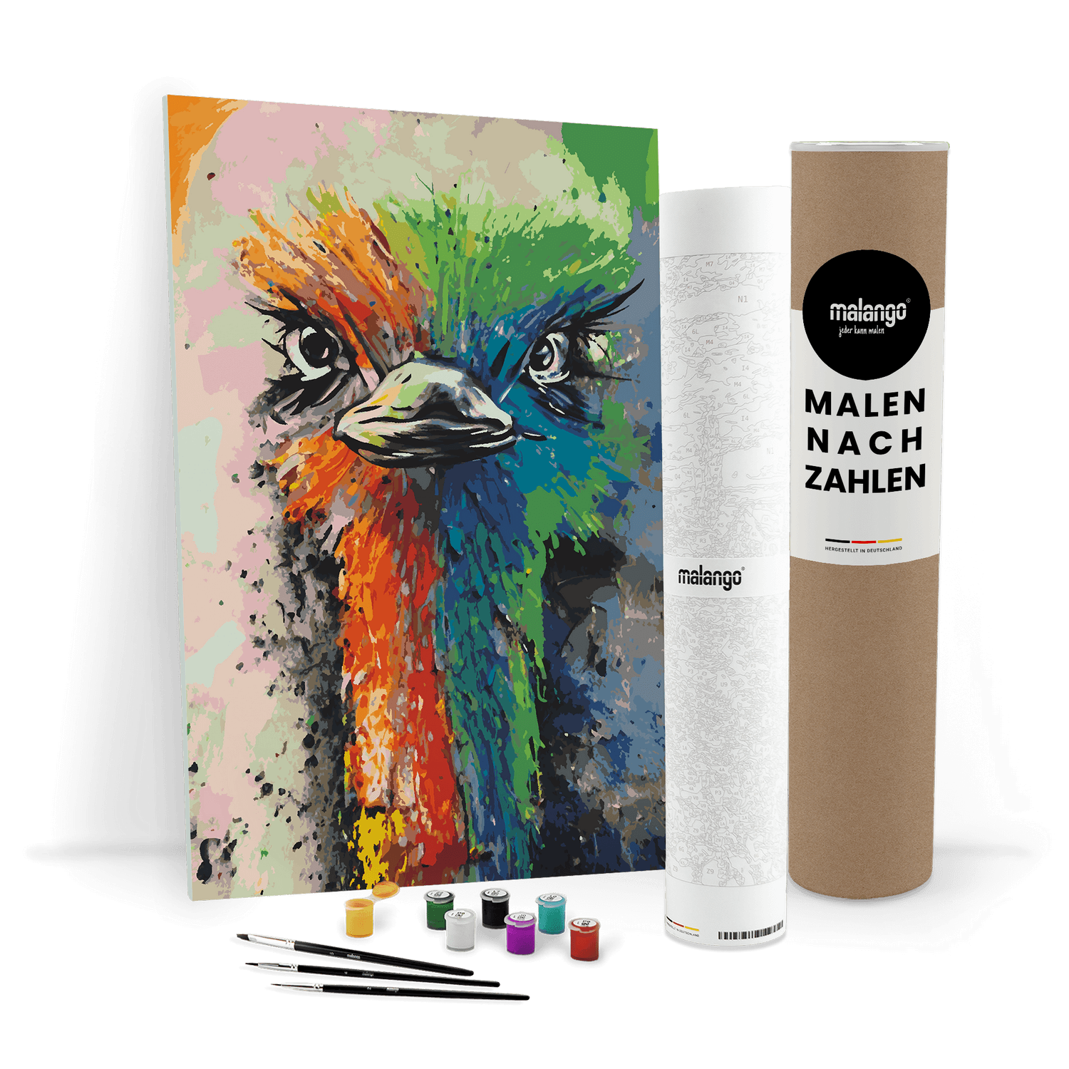 Malen nach Zahlen - Strauss Svantje