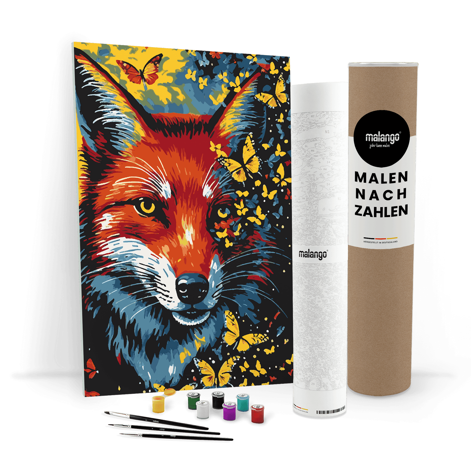 Malen nach Zahlen - Fuchs Frauke