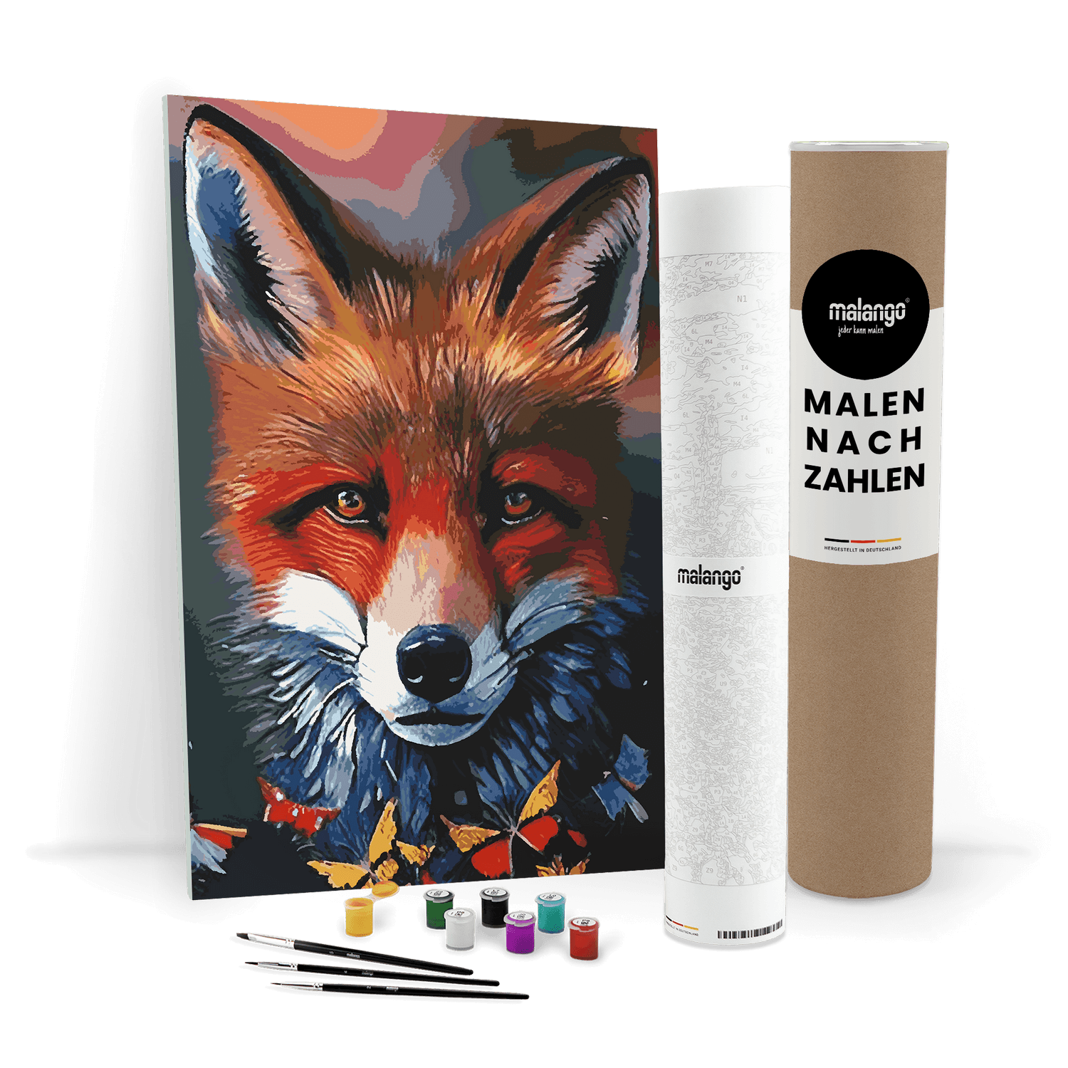 Malen nach Zahlen - Fuchs Frieda