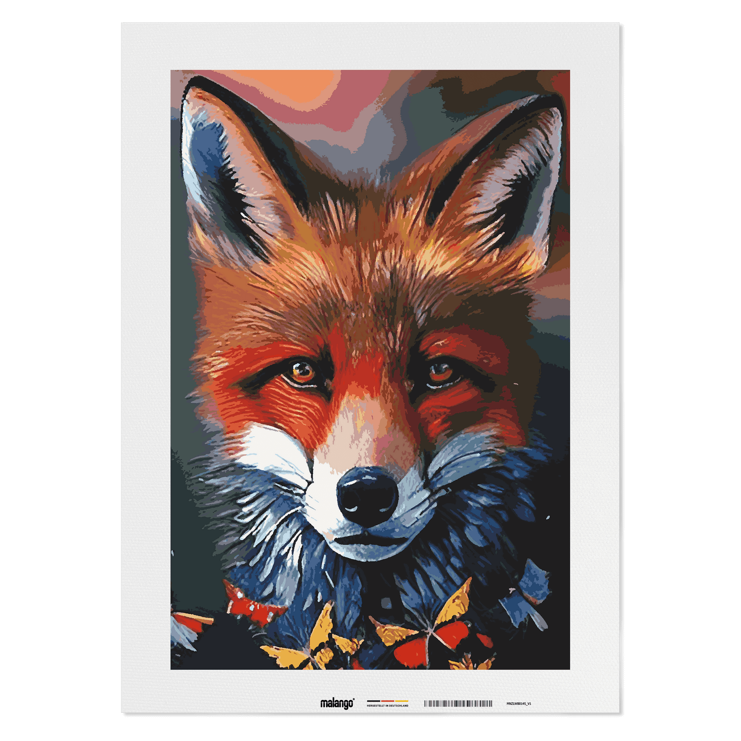 Malen nach Zahlen - Fuchs Frieda