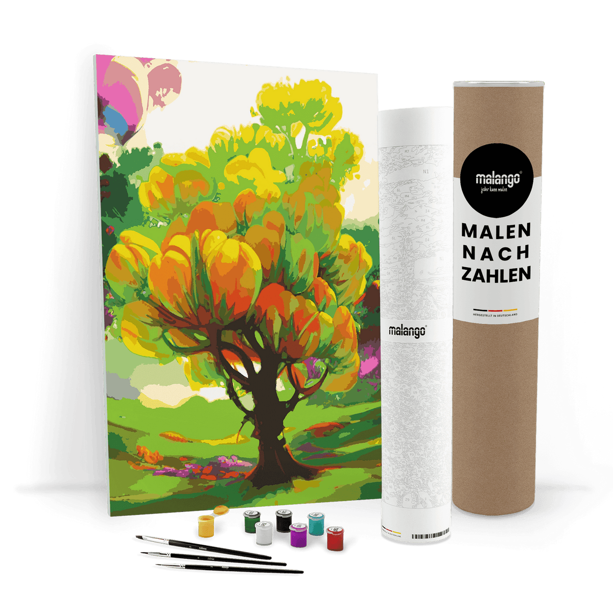 Malen nach Zahlen - Isabellas Blumenbaum