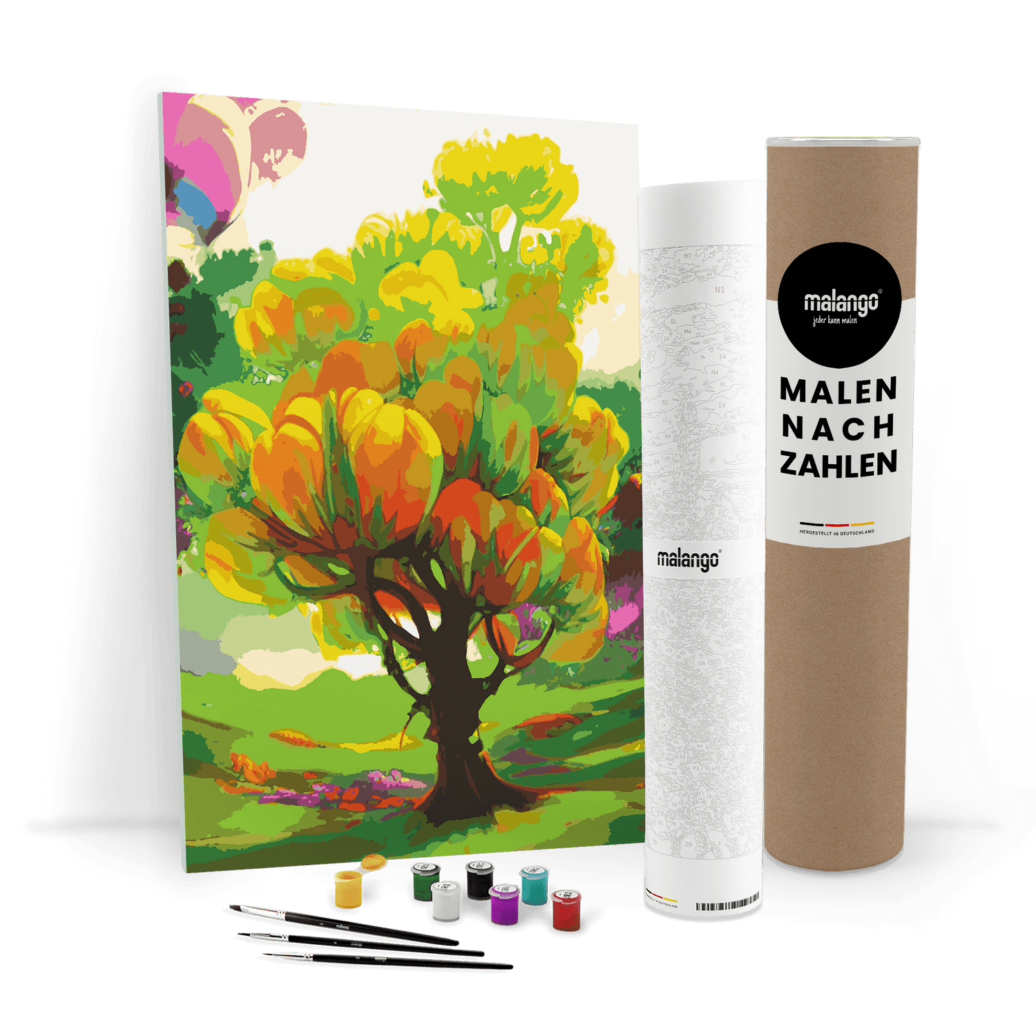 Malen nach Zahlen - Isabellas Blumenbaum