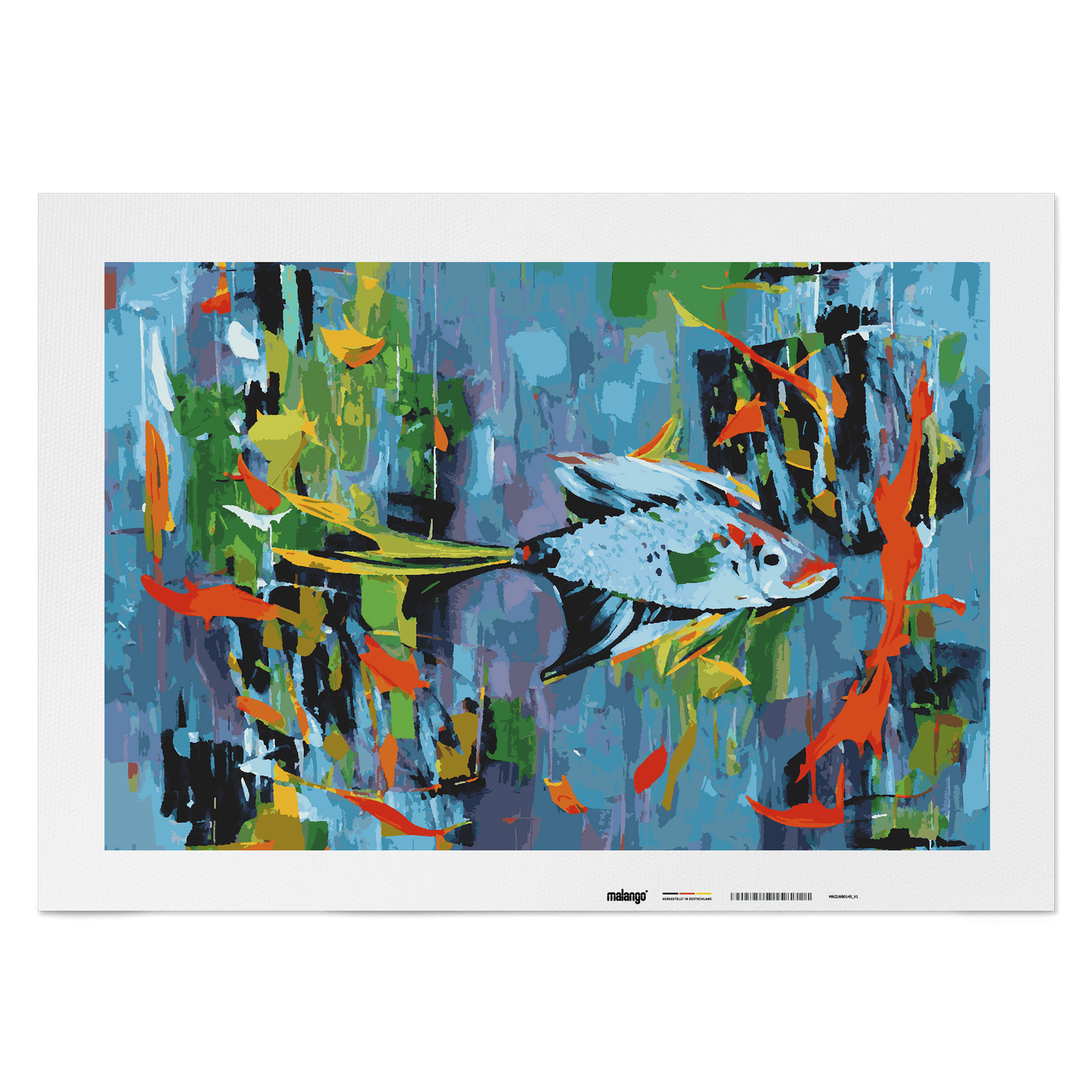 Malen nach Zahlen - Kampffisch Karl