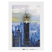Malen nach Zahlen - New York Empire State Building