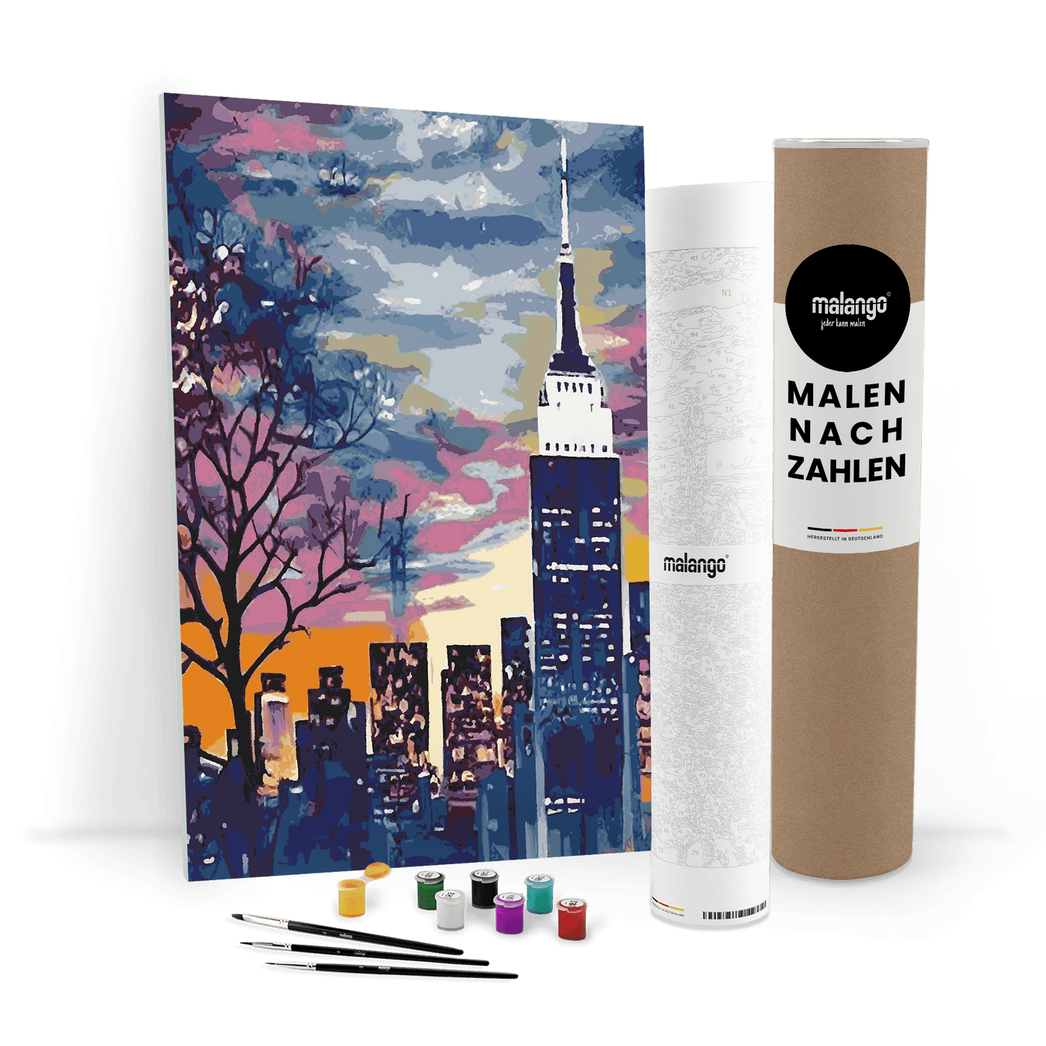 Malen nach Zahlen - New York im Herbst