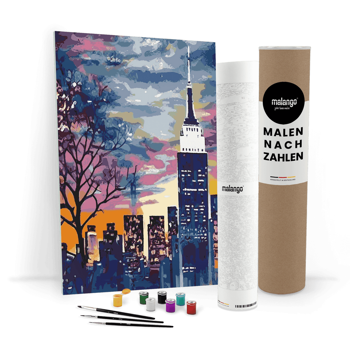 Malen nach Zahlen - New York im Herbst