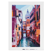 Malen nach Zahlen - Piccolo Canale in Venedig