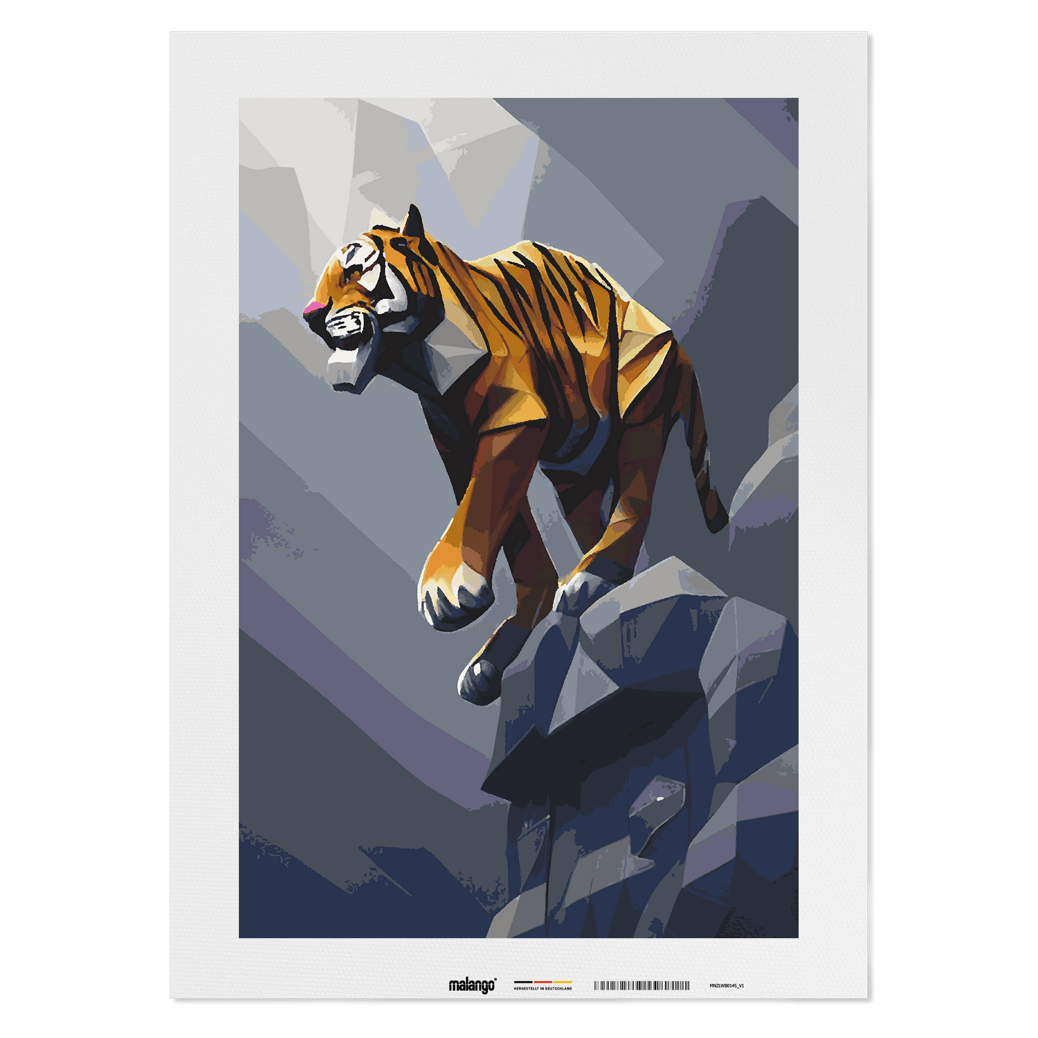 Malen nach Zahlen - Tiger Taddäus