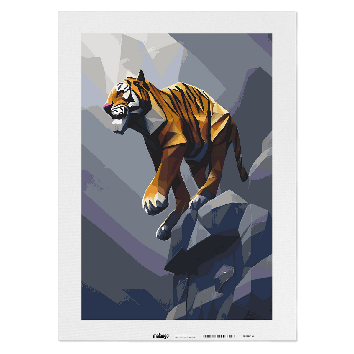 Malen nach Zahlen - Tiger Taddäus