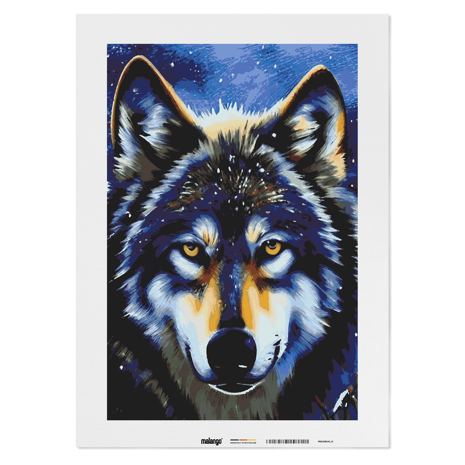 Malen nach Zahlen - Wolf Werner