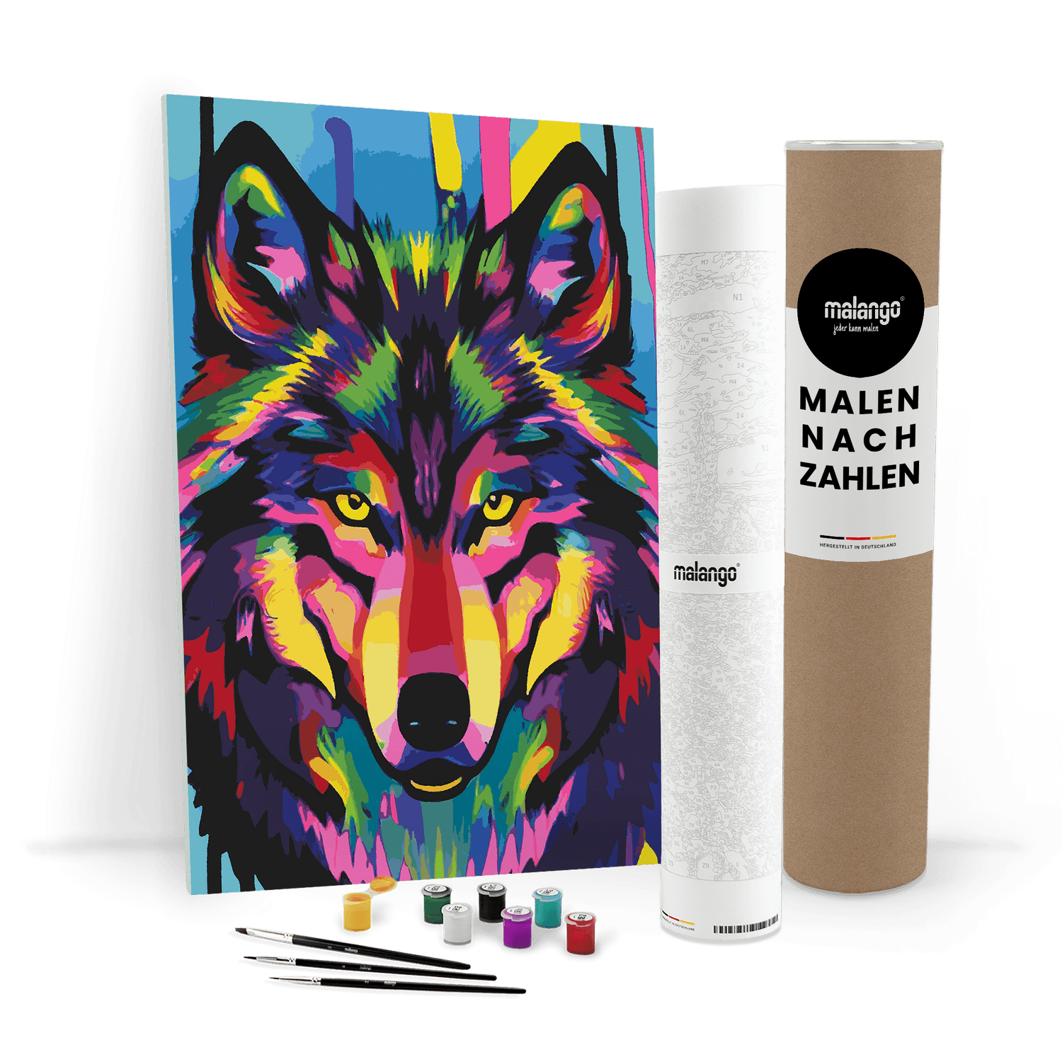 Malen nach Zahlen - Wolf Wilko